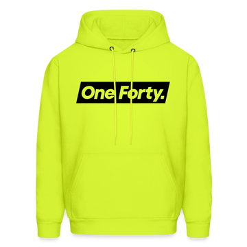Official One Forty Logo Hoodie [Safety Green] - safety green