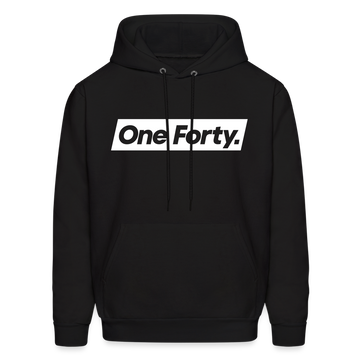 Official One Forty Logo Hoodie [Black] - black