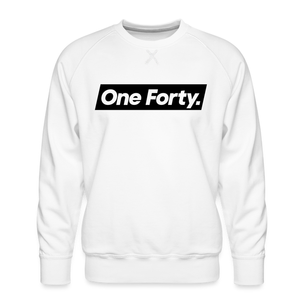 One Forty Unisex Logo Sweatshirt [White] – One Forty Music