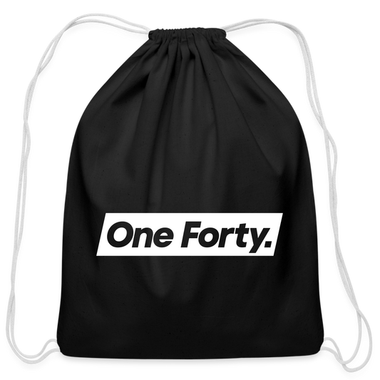 Official One Forty Drawstring Bag [Black] - black