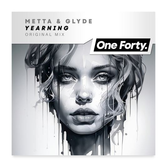Metta & Glyde - Yearning Poster - white