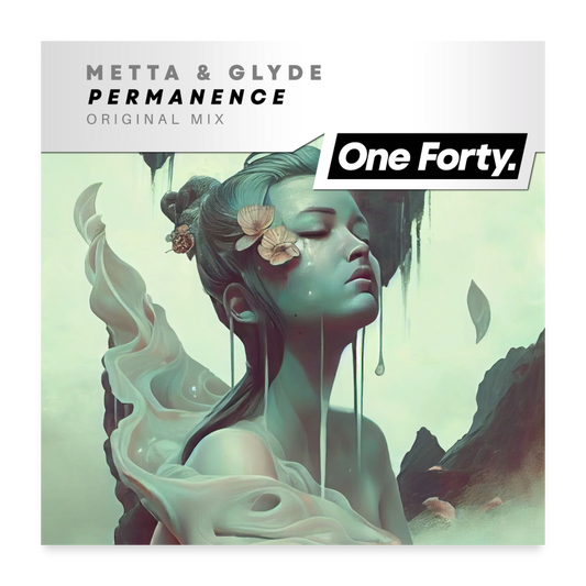 One Forty Release Art Poster [Metta & Glyde - Permanence] - white